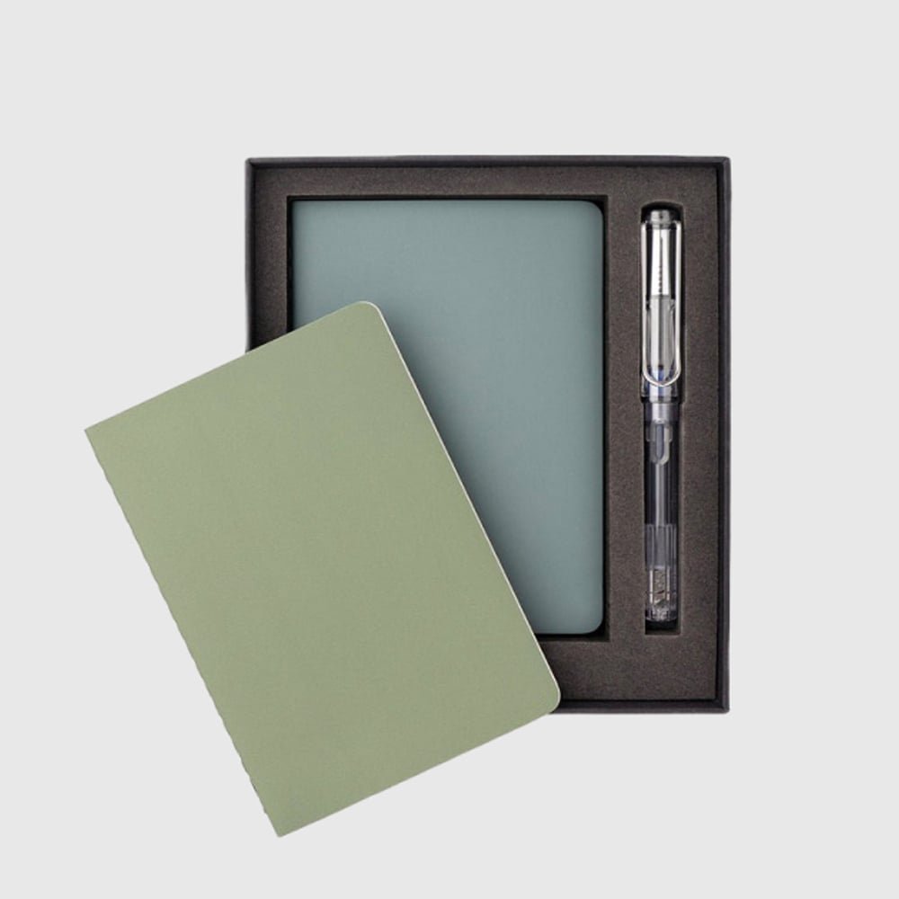 safari fountain pen gift set