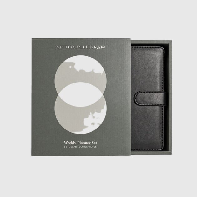 weekly undated planner set b6